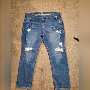 Old Navy distressed jeans